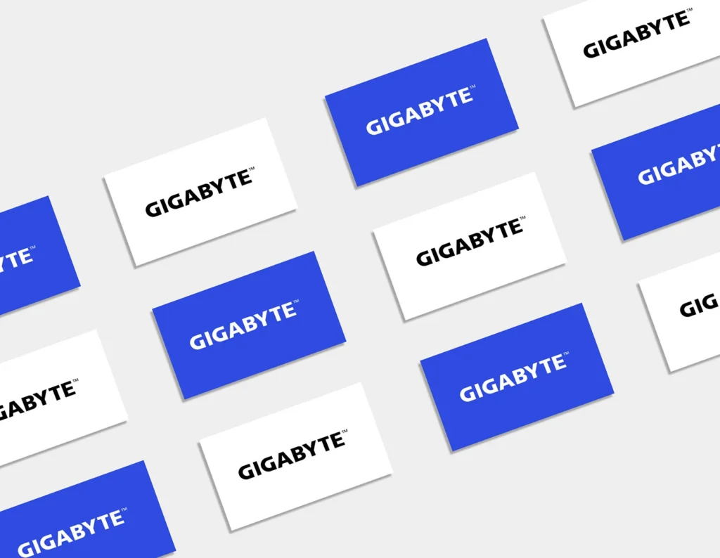 Gigabyte Branding Visiting card